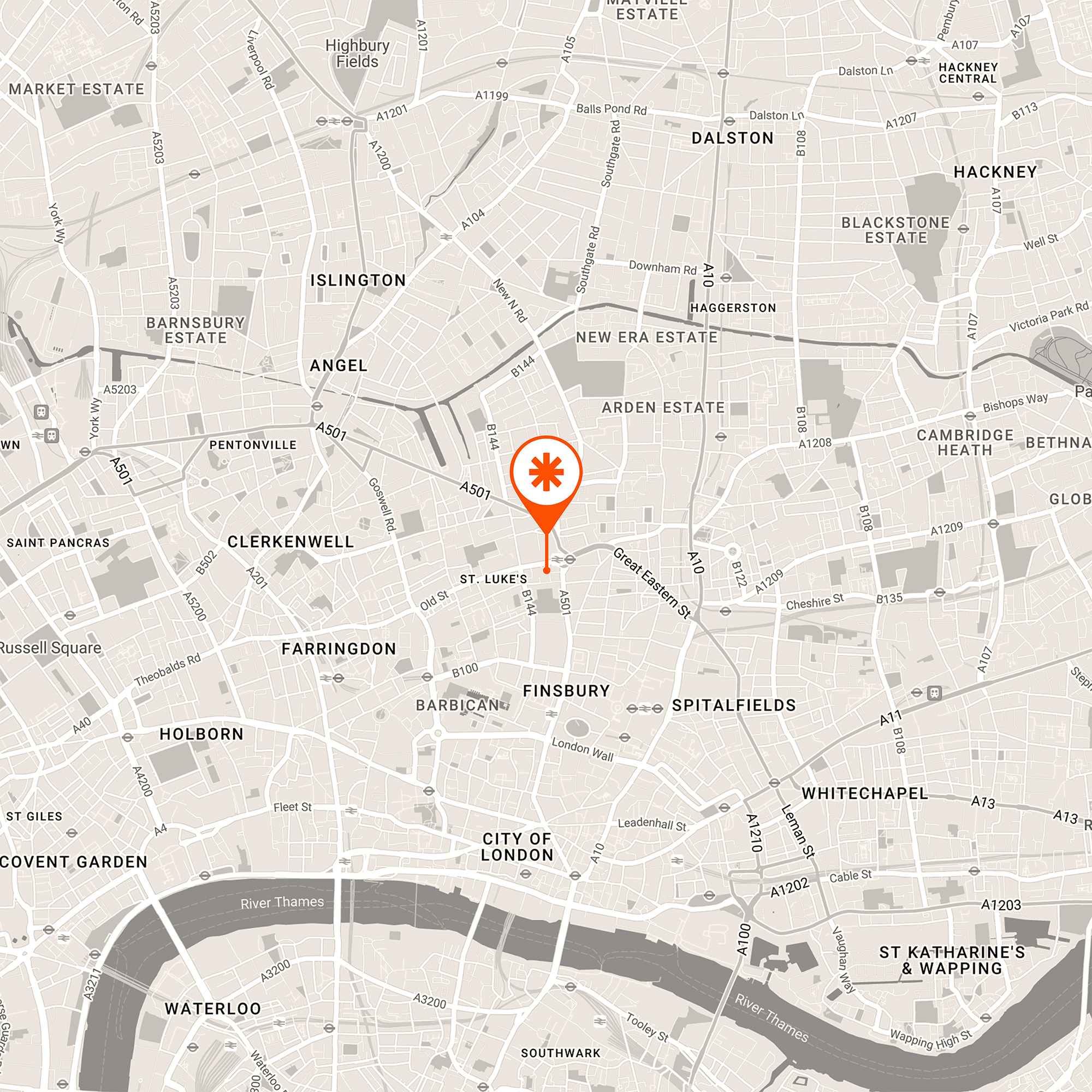 Office Location Map