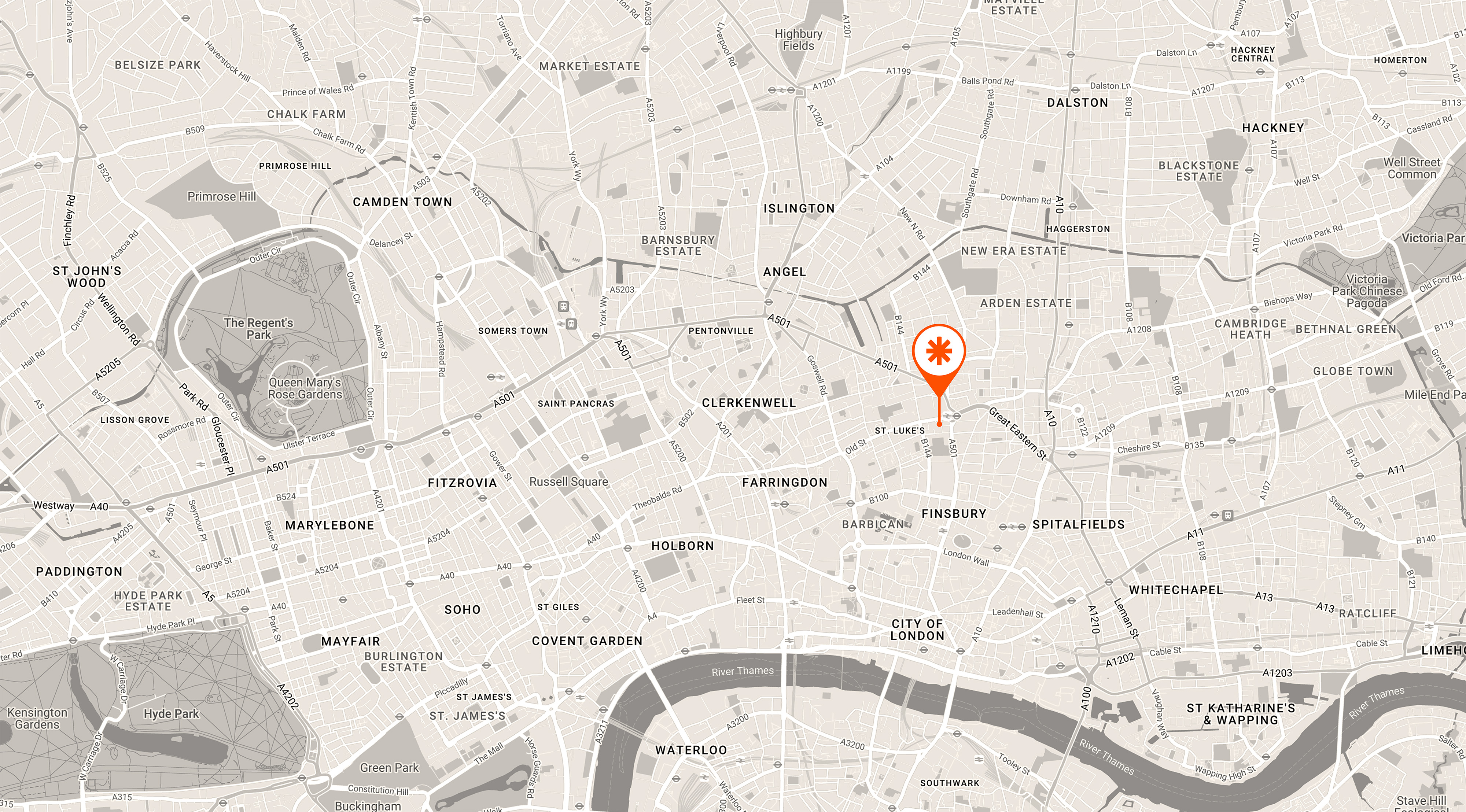 Office Location Map