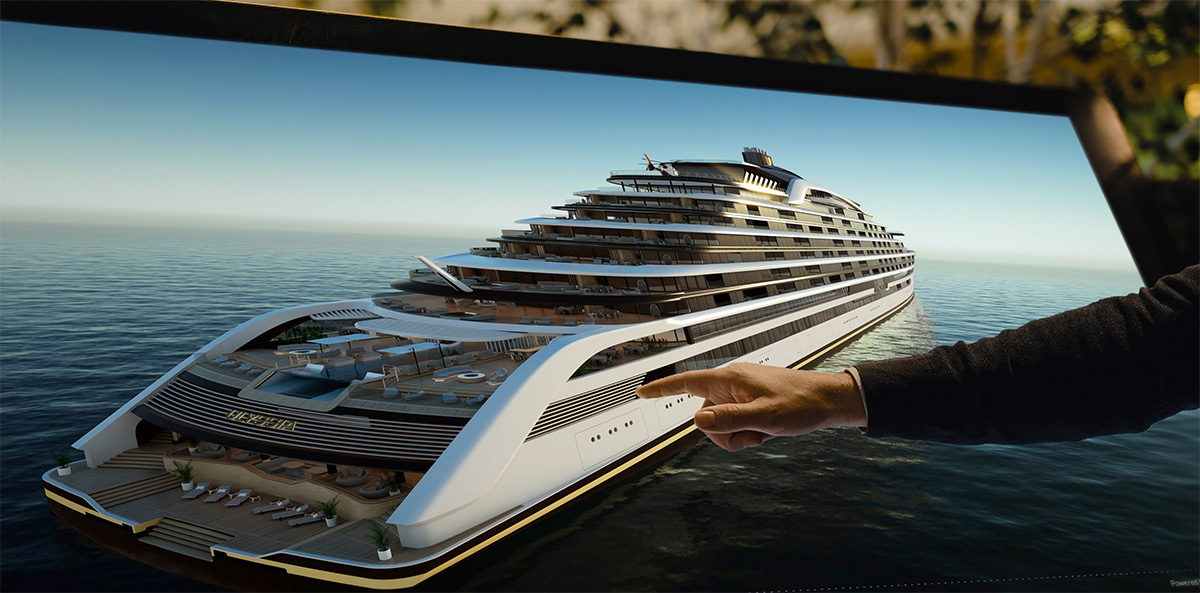 Residential yacht Ulyssia to be built in China with 2031 delivery